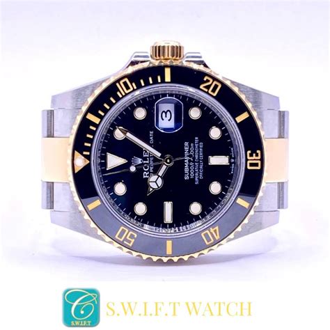 rolex submariner halb gold|rolex submariner all gold price.